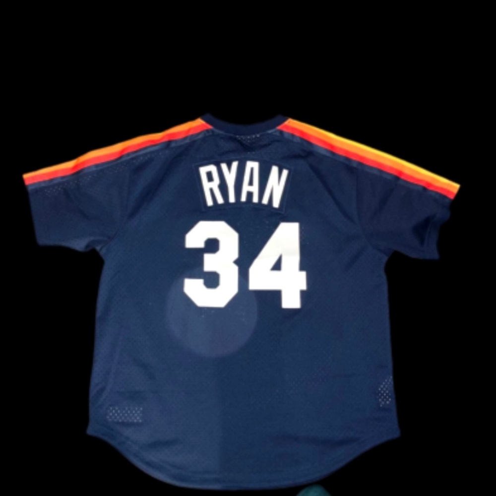 Mens Mitchell & Ness Astros Jersey - Picture 2 of 2